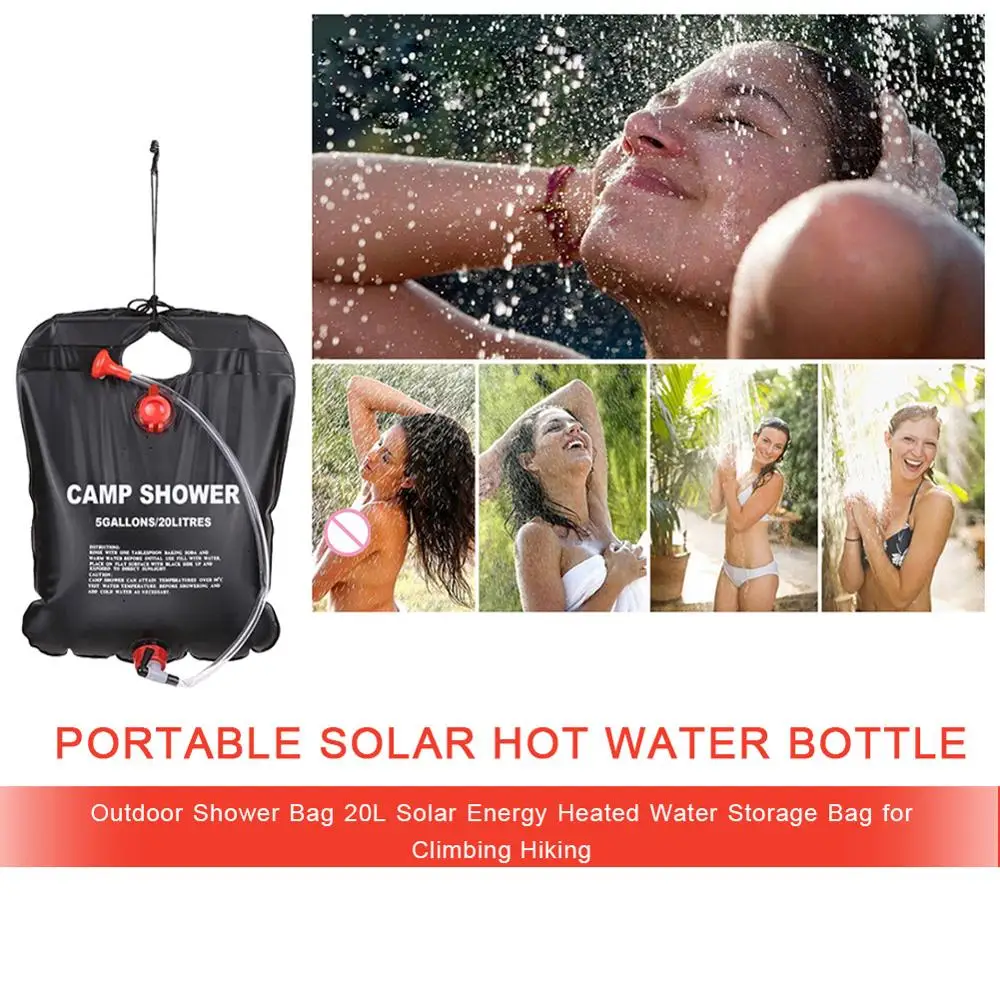 20L Solar Heated Shower Bath Bags PVC Water Storage Bags Outdoor Camping Hiking Camping Portable Outdoor Elements
20L Solar Heated Shower Bath Bags PVC Water Storage Bags Outdoor Camping Hiking Camping Portable Outdoor Elements