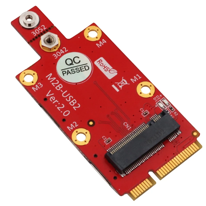 НОВЫЙ Конвертер адаптера M.2 Key B-Mini PCI-E с двумя слотами для SIM-карт NANO для 3G/4G
НОВЫЙ Конвертер адаптера M.2 Key B-Mini PCI-E с двумя слотами для SIM-карт NANO для 3G/4G