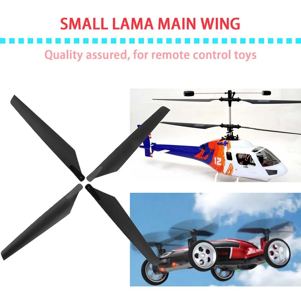 

Vehicles & Remote Control Toys Upgrade 160mm Plastic Main Blades For Esky LAMA V3 V4/ walkera 5#4 5-8 RC Helicopters Apache AH6