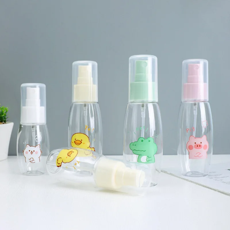 12pcs Fine Mist Atomizer PET Cute Spray Bottle 55 ml 85 ml Cute Animal Pattern Sprayer Nice for Essence Cosmetic Water P327
12pcs Fine Mist Atomizer PET Cute Spray Bottle 55 ml 85 ml Cute Animal Pattern Sprayer Nice for Essence Cosmetic Water P327