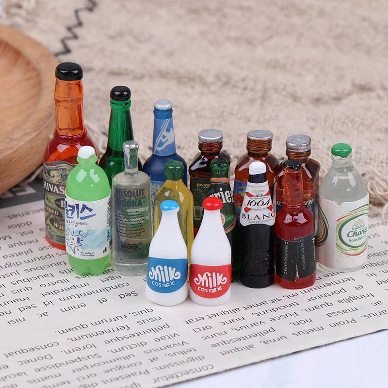 5Pcs 1:12 Dollhouse Miniature Drinks Bottles Model Dolls Kitchen Accessories Random Delivery
5Pcs 1:12 Dollhouse Miniature Drinks Bottles Model Dolls Kitchen Accessories Random Delivery