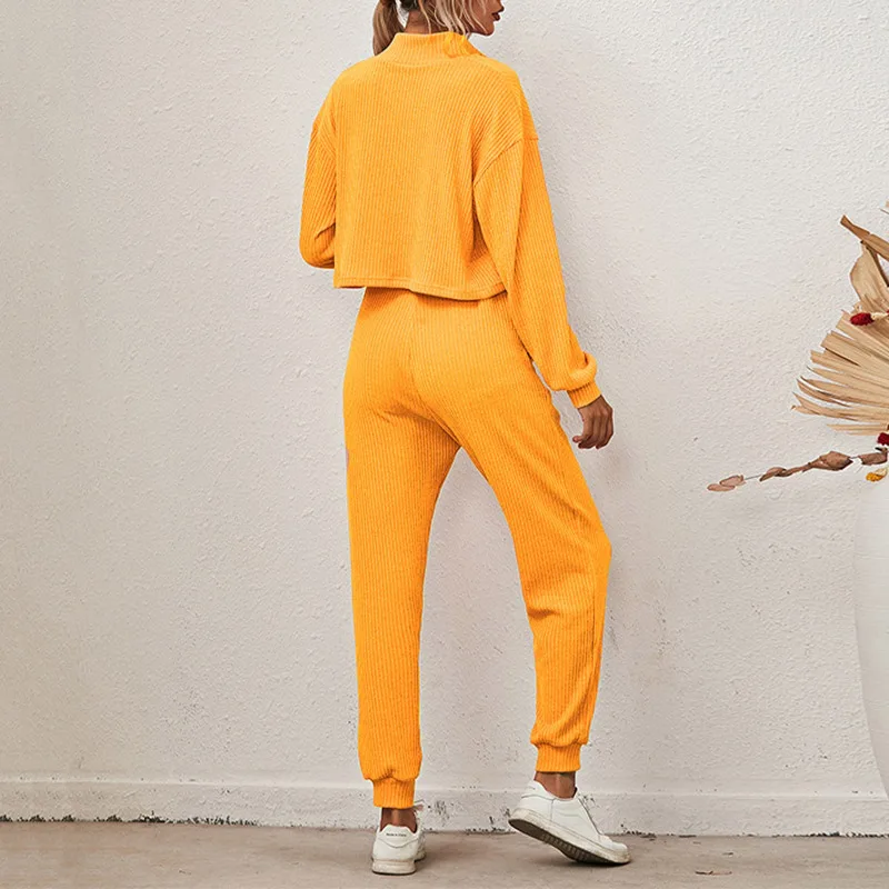 Leopard zipper V-neck women's causal two-pieces suits 2021 autumn women slim patchwork drawstring pencil pants two pieces sets
Leopard zipper V-neck women's causal two-pieces suits 2021 autumn women slim patchwork drawstring pencil pants two pieces sets