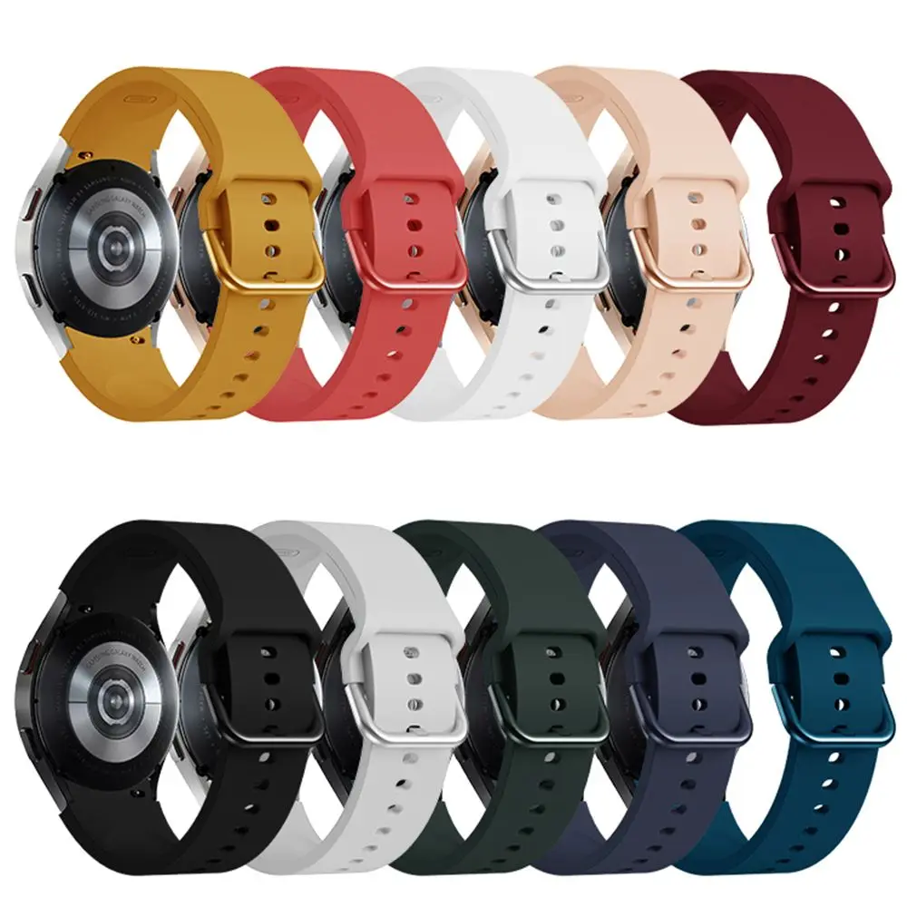 Universal Colorful Buckle WatchBand Wristband Strap Replacement Silicone 20MM For Samsung Galaxy Watch 4 Classic
Universal Colorful Buckle WatchBand Wristband Strap Replacement Silicone 20MM For Samsung Galaxy Watch 4 Classic