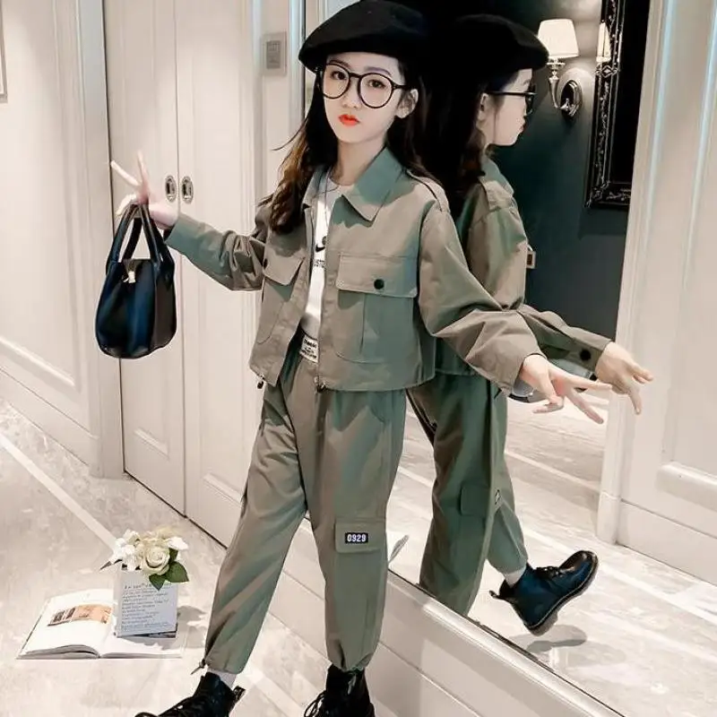 2021 New Fashion Baby Toddler Girls 2pcs Autumn Fall Outfits Suit Plaid Tops Coats + Pants Set 10 12 Years Roupa Infantil Menina
2021 New Fashion Baby Toddler Girls 2pcs Autumn Fall Outfits Suit Plaid Tops Coats + Pants Set 10 12 Years Roupa Infantil Menina