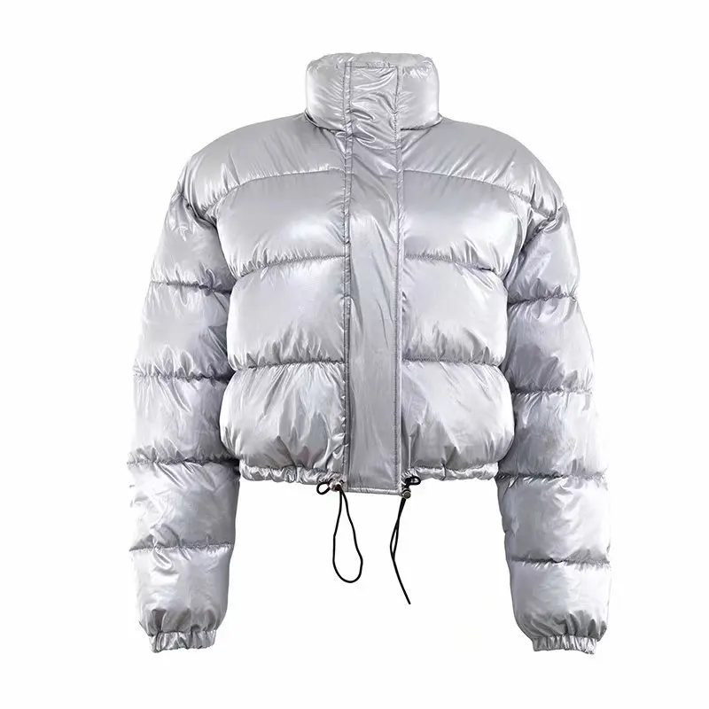 Winter Ins Short High Collar Zipper Drawstring Cotton-padded Jacket Wear Plus Velvet Collar Trend Casual Loose Jacket Coat Woman
Winter Ins Short High Collar Zipper Drawstring Cotton-padded Jacket Wear Plus Velvet Collar Trend Casual Loose Jacket Coat Woman