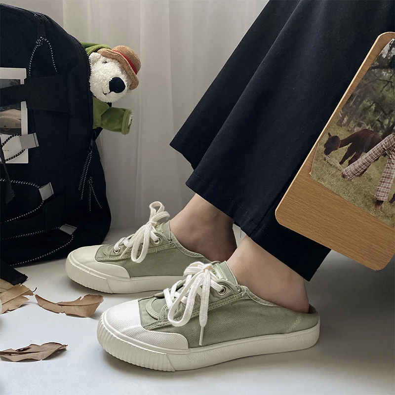 Canvas Shoes Female Students Cloth Shoes 2021 Spring New Low Top Flat Bottom Casual Gumshoes Girls Vulcanized Shoes Women 35-40
Canvas Shoes Female Students Cloth Shoes 2021 Spring New Low Top Flat Bottom Casual Gumshoes Girls Vulcanized Shoes Women 35-40