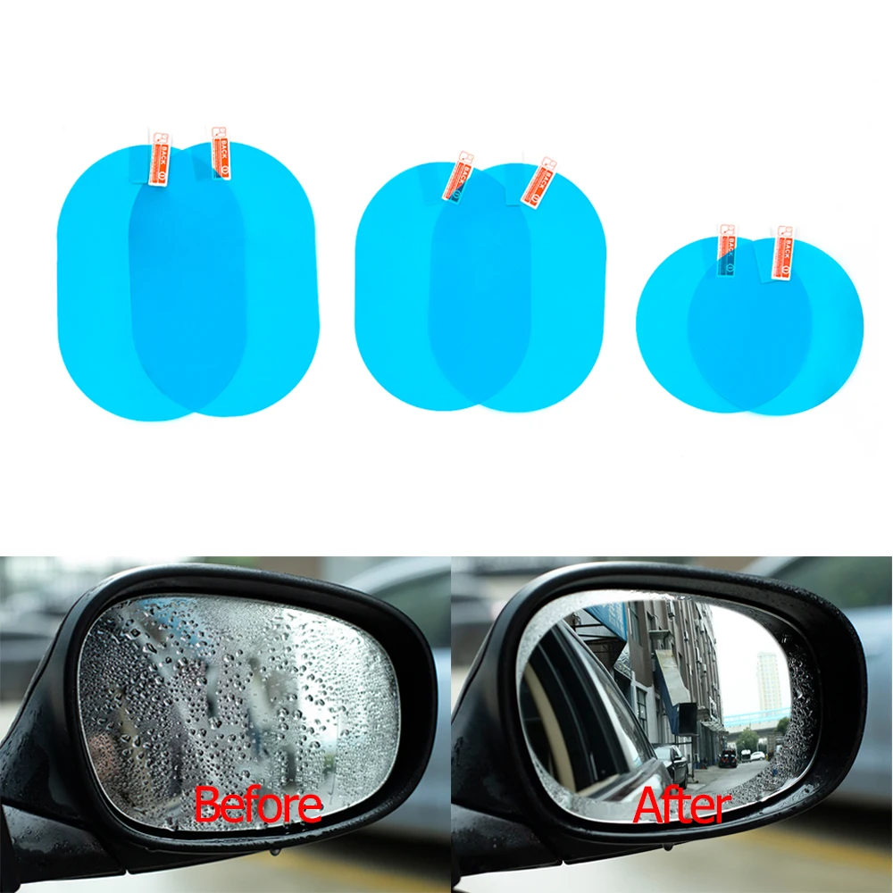 Anti Fog Car Sticker Car Mirror Window Clear Film Car Rearview Mirror Protective Film Waterproof 2 Pcs/Set
Anti Fog Car Sticker Car Mirror Window Clear Film Car Rearview Mirror Protective Film Waterproof 2 Pcs/Set