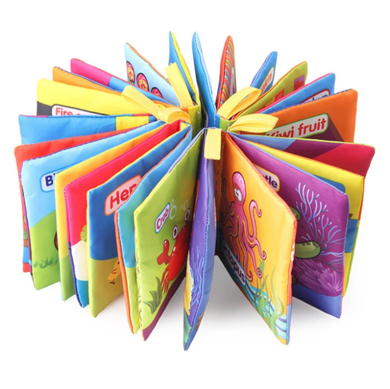 6pcs Enlightenment Education Baby Cloth Book Washable Non-fading Children's Puzzle Toy with Sound Paper Hot Sale Item
6pcs Enlightenment Education Baby Cloth Book Washable Non-fading Children's Puzzle Toy with Sound Paper Hot Sale Item