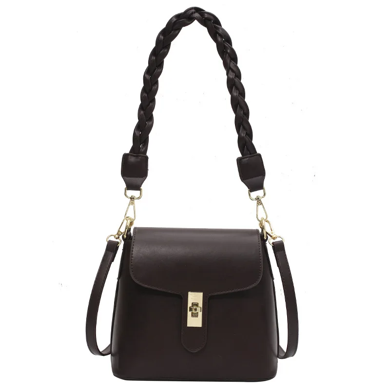 Autumn and winter handbag 2020 new retro net red women's bag fashion trend texture one-shoulder stiletto bag 
Autumn and winter handbag 2020 new retro net red women's bag fashion trend texture one-shoulder stiletto bag
