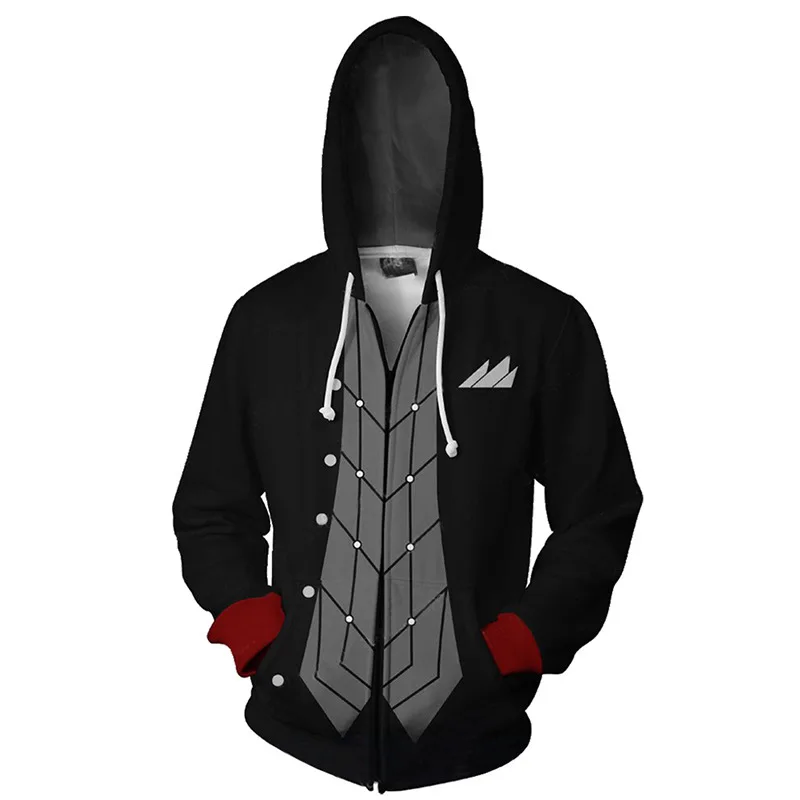 Anime Persona 5 Joker Hoodie Unisex Zipper Coat Ren Amamiya big eyes cosplay costume casual Jacket Women Men Cltothes
Anime Persona 5 Joker Hoodie Unisex Zipper Coat Ren Amamiya big eyes cosplay costume casual Jacket Women Men Cltothes
