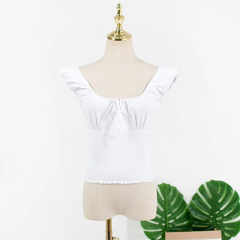 kpop Korean Celebrity summer new white sexy Short T Shirts women korean Puff Sleeve Slim Tops Backless TShirt Ladies sweet Tees
kpop Korean Celebrity summer new white sexy Short T Shirts women korean Puff Sleeve Slim Tops Backless TShirt Ladies sweet Tees