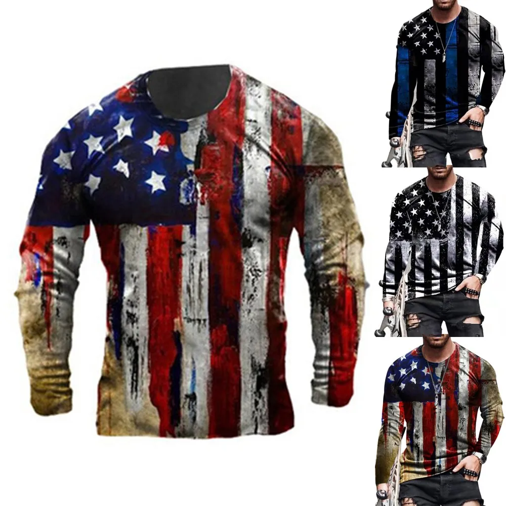 New Summer Men's 3D Printed T-shirt Flag Pattern Casual Shirt Street Fitness Clothing Hip Hop Crew Neck Harajuku Top Size L~3XL
New Summer Men's 3D Printed T-shirt Flag Pattern Casual Shirt Street Fitness Clothing Hip Hop Crew Neck Harajuku Top Size L~3XL