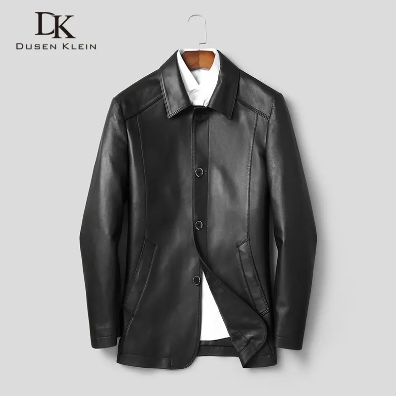 Мужская куртка из натуральной овечьей кожи, Повседневная Длинная черная куртка с карманами, Новинка осени 2019, J1909
Мужская куртка из натуральной овечьей кожи, Повседневная Длинная черная куртка с карманами, Новинка осени 2019, J1909