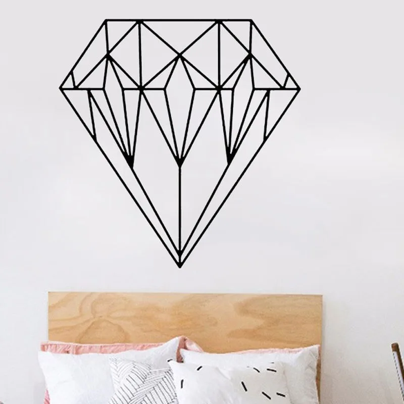 Wall Sticker Geometric Diamond Stickers for Bedroom Living Room Decoration Wall Decor Sticker Home Decoration Accessories
Wall Sticker Geometric Diamond Stickers for Bedroom Living Room Decoration Wall Decor Sticker Home Decoration Accessories