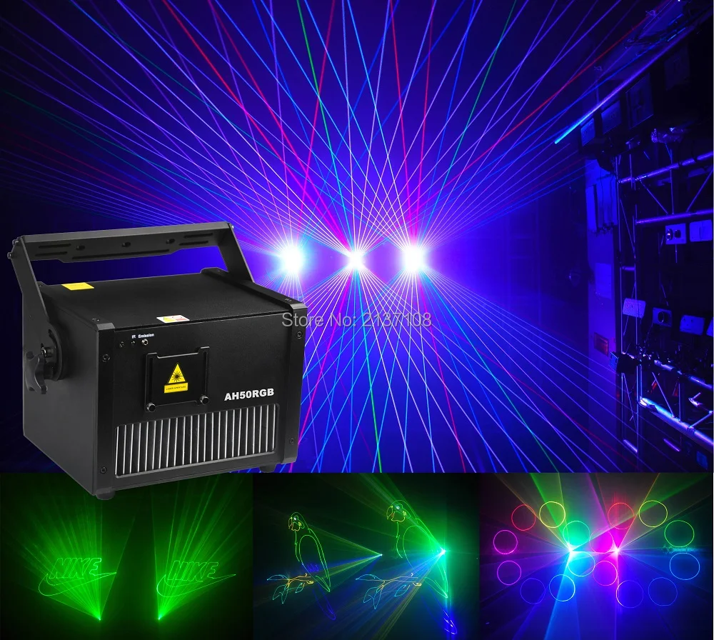 Новинка 5 Вт RGB светодиодный лазерный анимационный свет DMX512 DJ диско-клуб шоу