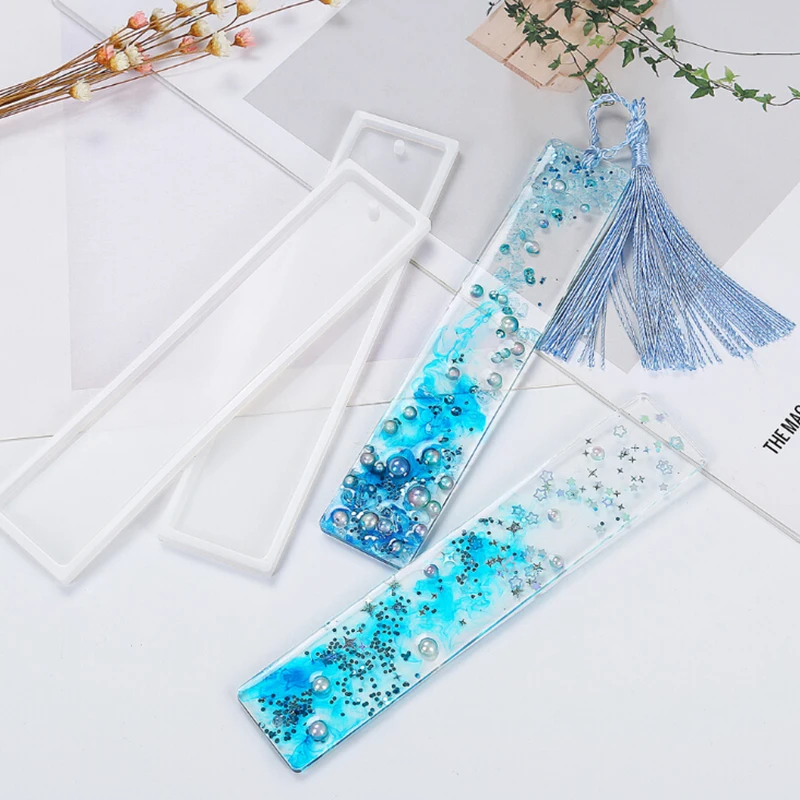 1PC Or 2PCS Rectangle Silicone Bookmark Mold, DIY Bookmark Mould Making Epoxy Resin Jewelry DIY Craft Silicone Transparent Mold
1PC Or 2PCS Rectangle Silicone Bookmark Mold, DIY Bookmark Mould Making Epoxy Resin Jewelry DIY Craft Silicone Transparent Mold