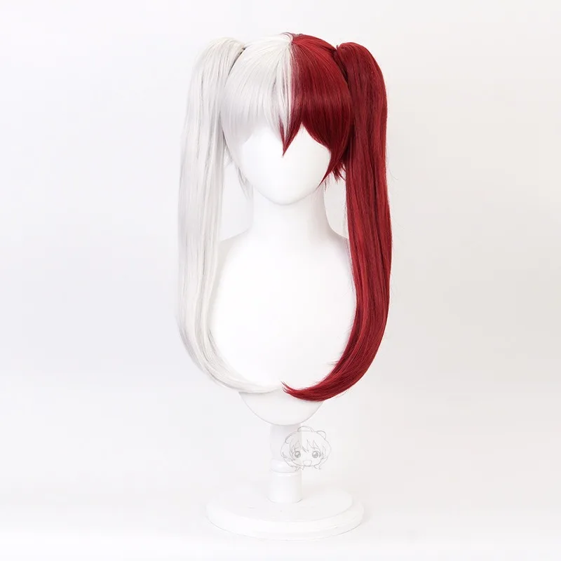 My Hero Academia Shoto Todoroki Red Silver Cosplay Long Ponytail Heat Resistant Synthetic Hair Halloween Carnival + Free Wig Cap
My Hero Academia Shoto Todoroki Red Silver Cosplay Long Ponytail Heat Resistant Synthetic Hair Halloween Carnival + Free Wig Cap