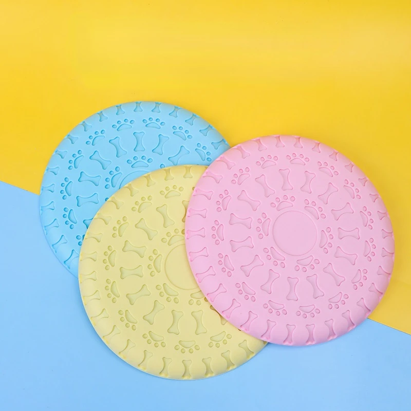 1pcs Soft Non-slip Silicone Flying Saucer Resistant Chew Dog Toy Pet Game Flying Discs Puppy Training Interactive Pet Supplies
1pcs Soft Non-slip Silicone Flying Saucer Resistant Chew Dog Toy Pet Game Flying Discs Puppy Training Interactive Pet Supplies
