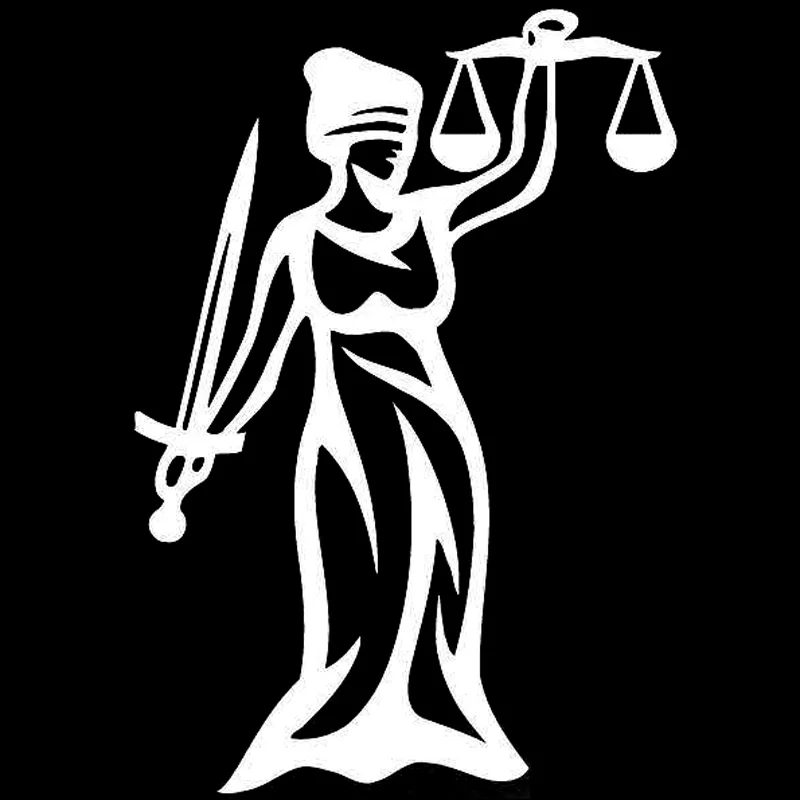 Volkrays Personality Car Sticker Law Statue of Justice Accessories Reflective Waterproof Vinyl Decal Black/Silver,13cm*9cm
Volkrays Personality Car Sticker Law Statue of Justice Accessories Reflective Waterproof Vinyl Decal Black/Silver,13cm*9cm
