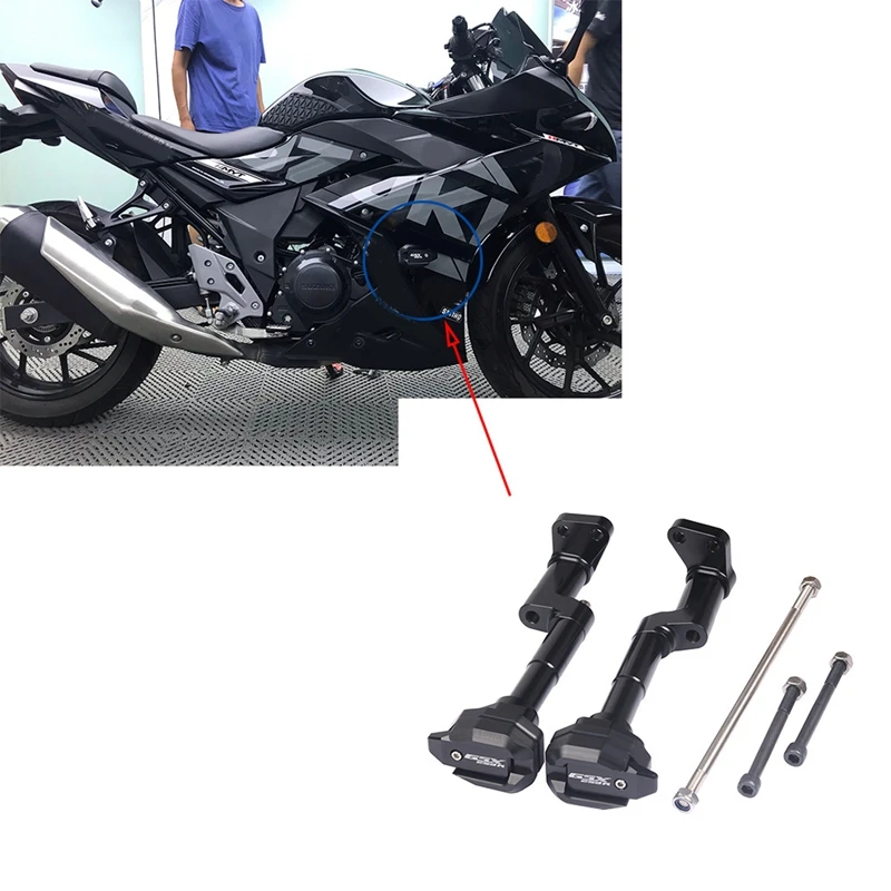 Для SUZUKI GSX250 GSX-250R DL250 GW250 защита от падения мотоцикла Рамка слайдер защита от ударов протектор
Для SUZUKI GSX250 GSX-250R DL250 GW250 защита от падения мотоцикла Рамка слайдер защита от ударов протектор