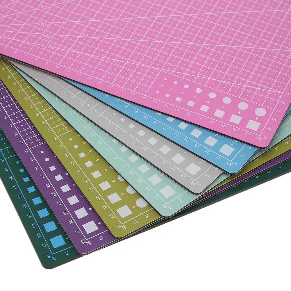 A3/A4/A5 PVC Self Healing Cutting Mat Pad Fabric Leather Paper Craft DIY Tools Double-sided Plate Healing Cutting Board
A3/A4/A5 PVC Self Healing Cutting Mat Pad Fabric Leather Paper Craft DIY Tools Double-sided Plate Healing Cutting Board
