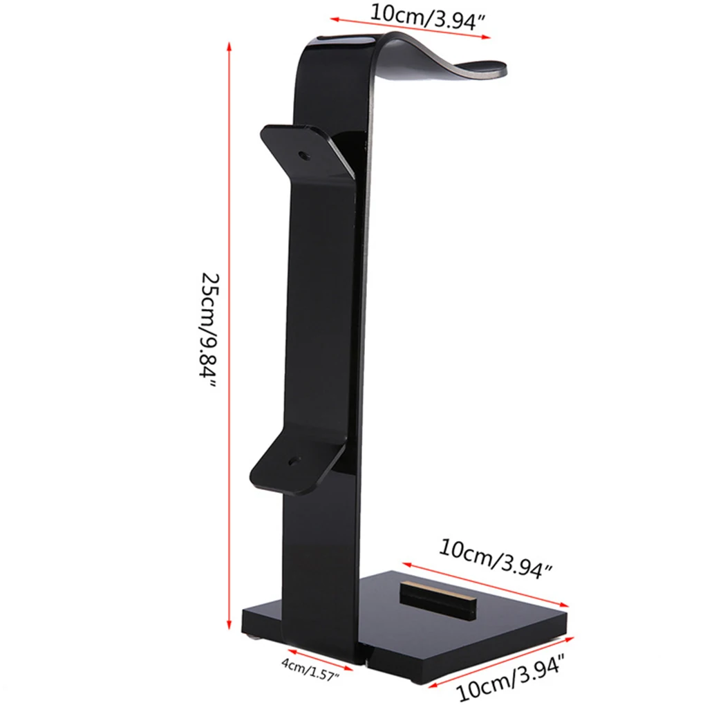 HOT Universal Headphone Stand Acrylic Headset Hanger Gaming Earphone Holder Display Bracket Rack
HOT Universal Headphone Stand Acrylic Headset Hanger Gaming Earphone Holder Display Bracket Rack
