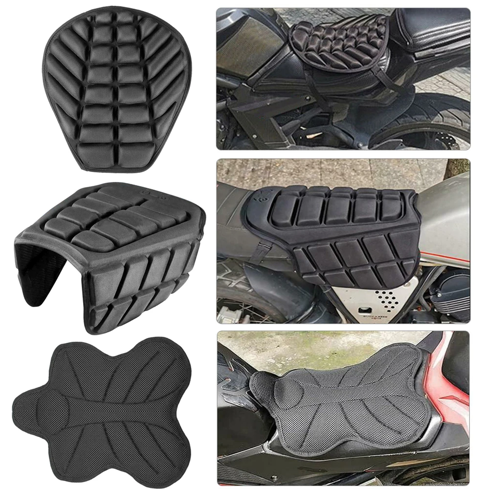 Universal Motorcycle 3D Air Comfort Gel Seat Cushion Pad Cover Pressure Relief Anti-Heat Motorbike Air Pillow Comfortable Pad
Universal Motorcycle 3D Air Comfort Gel Seat Cushion Pad Cover Pressure Relief Anti-Heat Motorbike Air Pillow Comfortable Pad