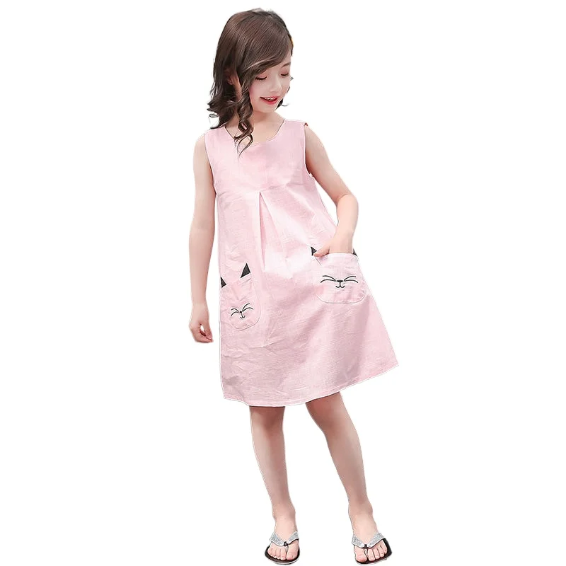 Girls Baby Dresses Summer New Cartoon Pattern Princess Party Dresses Girl Casual Vest Dress Vestidos Childrens Clothing 12 Years
Girls Baby Dresses Summer New Cartoon Pattern Princess Party Dresses Girl Casual Vest Dress Vestidos Childrens Clothing 12 Years