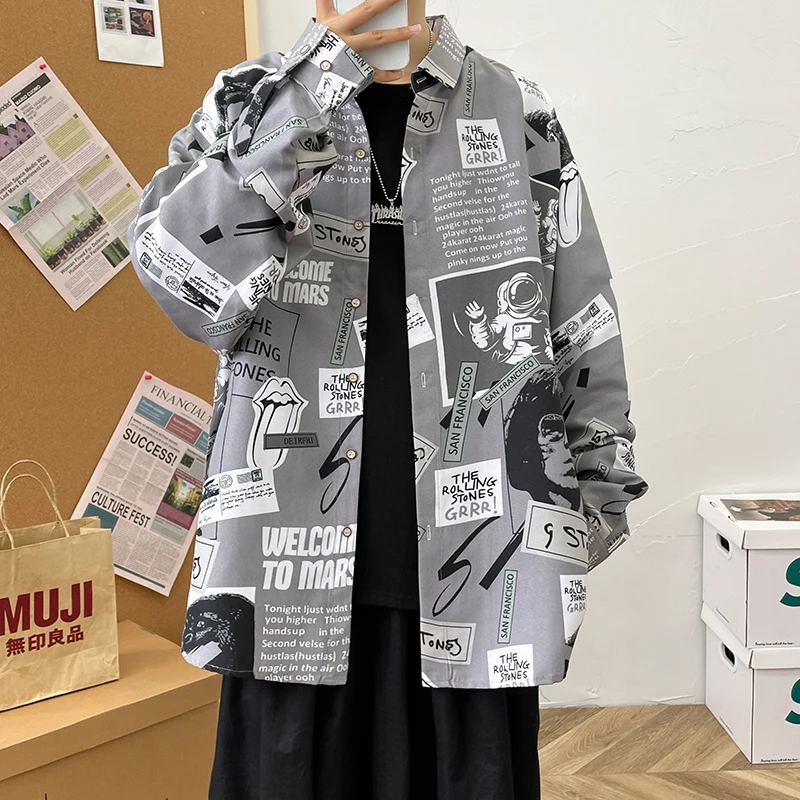 2021 New Arrival Men's Shirts Men Hawaiian Casual One Button Wild Shirts Printed Short-sleeve Blouses Tops
2021 New Arrival Men's Shirts Men Hawaiian Casual One Button Wild Shirts Printed Short-sleeve Blouses Tops