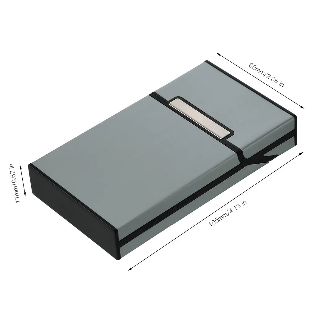 Lady Aluminum Slim Cigarette Box Cigar Accessories Case Cigar Tobacco easy to carry Box Storage Container Gift Box 6 Colors
Lady Aluminum Slim Cigarette Box Cigar Accessories Case Cigar Tobacco easy to carry Box Storage Container Gift Box 6 Colors