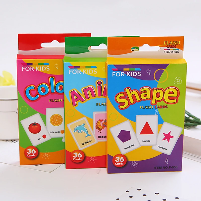 Children Education Toy Kids Recognition Color Animal Shape Teaching Card Early Learning Promote Intellectual Development
Children Education Toy Kids Recognition Color Animal Shape Teaching Card Early Learning Promote Intellectual Development