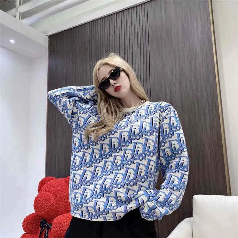 Trend 2021 early autumn new tie-dyed letter jacquard wool blend men and women with round neck Joker sweater
Trend 2021 early autumn new tie-dyed letter jacquard wool blend men and women with round neck Joker sweater