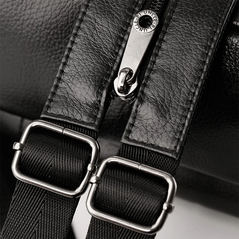 New PI UNCLE First Layer Leather Travel Messenger Bag Multi-Function Single Double Shoulder Backpack Large Capacity School Bag
New PI UNCLE First Layer Leather Travel Messenger Bag Multi-Function Single Double Shoulder Backpack Large Capacity School Bag