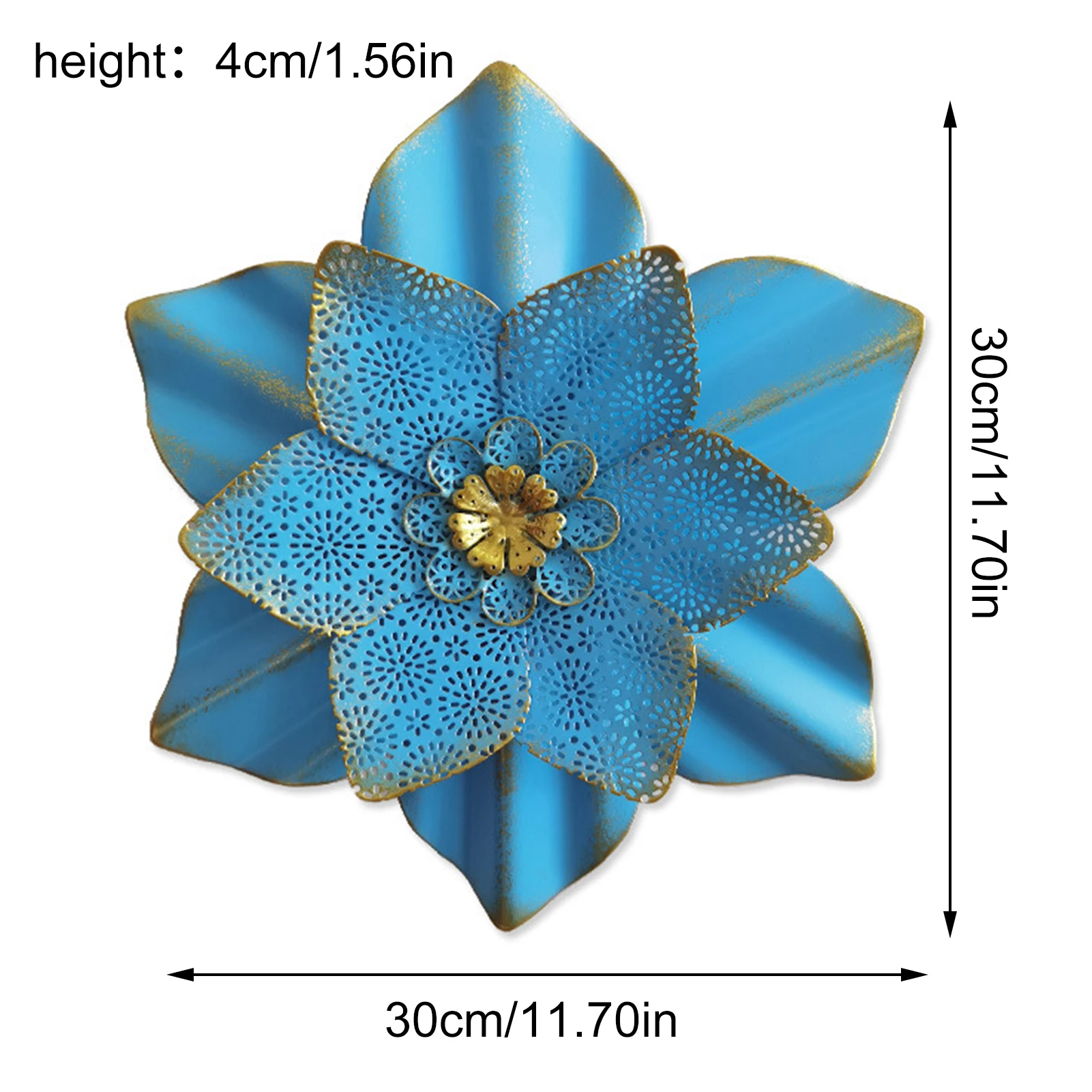 Metal Flower Wall Art Decor For Home Background Garden Yard Loral Wall Decor Wrought Iron Flower Craft Wall Decoration Pendant
Metal Flower Wall Art Decor For Home Background Garden Yard Loral Wall Decor Wrought Iron Flower Craft Wall Decoration Pendant