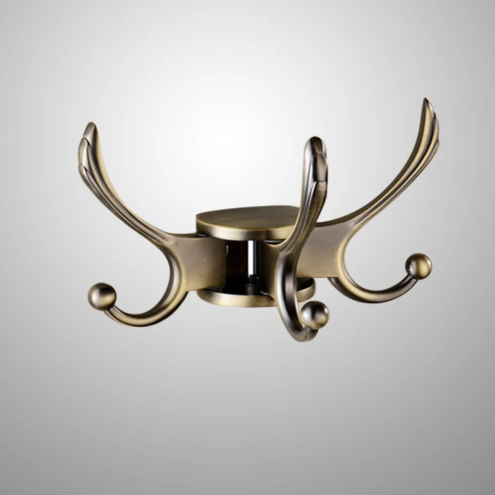 Coat Hook Rotation Three Hooks Zinc Alloy Wall Hanger Towel Bathroom Robe Accessories(Rose Gold)
Coat Hook Rotation Three Hooks Zinc Alloy Wall Hanger Towel Bathroom Robe Accessories(Rose Gold)