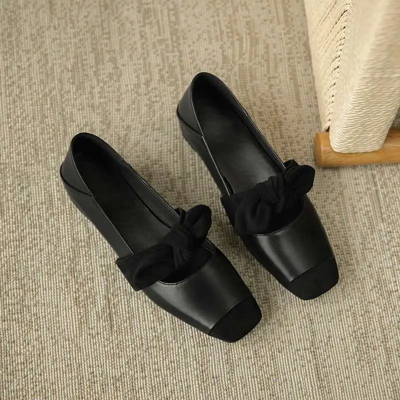 Krazing Pot 2021 spring new arrival genuine leather patchwork square toe low heel butterfly-knot sweet fashion women pumps L09
Krazing Pot 2021 spring new arrival genuine leather patchwork square toe low heel butterfly-knot sweet fashion women pumps L09