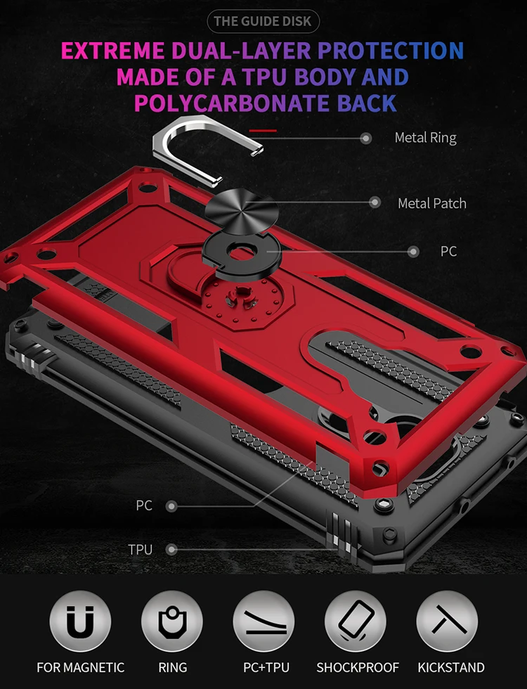 Luxury Anti Fall Armor Phone Case For Xiaomi Redmi Note 9 8 K30 9S 10 4G 5G CC9 Lite Pro MAX Heavy Magnetic Holder Bracket Cover
Luxury Anti Fall Armor Phone Case For Xiaomi Redmi Note 9 8 K30 9S 10 4G 5G CC9 Lite Pro MAX Heavy Magnetic Holder Bracket Cover