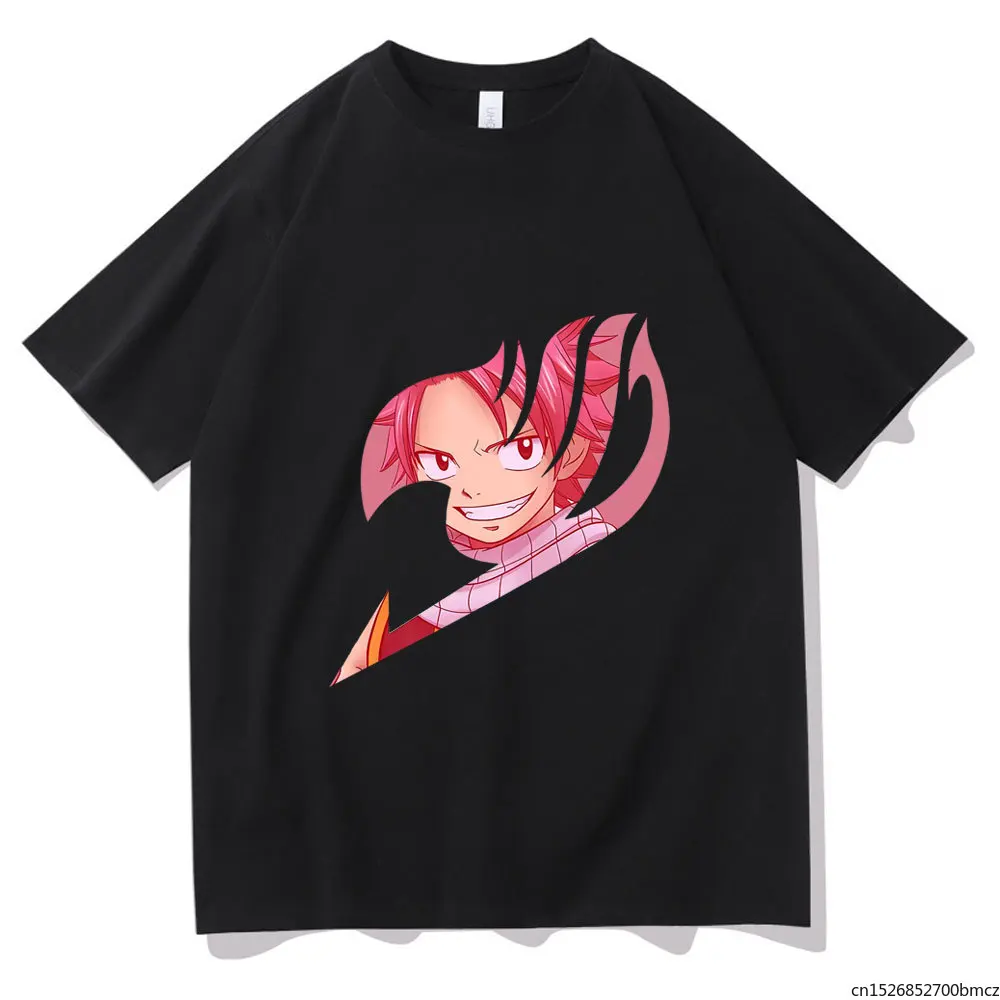Japanese Anime Fairy Tail Tshirt Etherious Natsu Dragneel Print T-shirt Women Oversized Clothes for Teens
Japanese Anime Fairy Tail Tshirt Etherious Natsu Dragneel Print T-shirt Women Oversized Clothes for Teens
