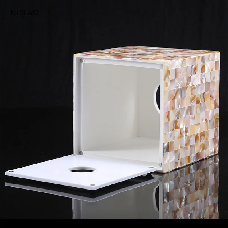 1pc Home Color Shells Square Resin Tissue Box Kitchen Office Car Decor Cover Napkin Holder Paper Towel Dispenser Container 
1pc Home Color Shells Square Resin Tissue Box Kitchen Office Car Decor Cover Napkin Holder Paper Towel Dispenser Container