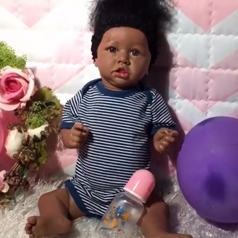 DIY Bebe Reborn full body silicone Doll 22 Inches Lovely Rebirth babies Gift for Christmas Kids Playmate Bebe Realista Doll Kits
DIY Bebe Reborn full body silicone Doll 22 Inches Lovely Rebirth babies Gift for Christmas Kids Playmate Bebe Realista Doll Kits