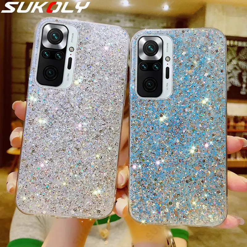 Bling Glitter Sequins Soft Phone Cases For Xiaomi Redmi Note 11 Pro 10 9 8 Pro Mi 11 Lite Mi Poco X3 GT Shockproof Epoxy Cover
Bling Glitter Sequins Soft Phone Cases For Xiaomi Redmi Note 11 Pro 10 9 8 Pro Mi 11 Lite Mi Poco X3 GT Shockproof Epoxy Cover