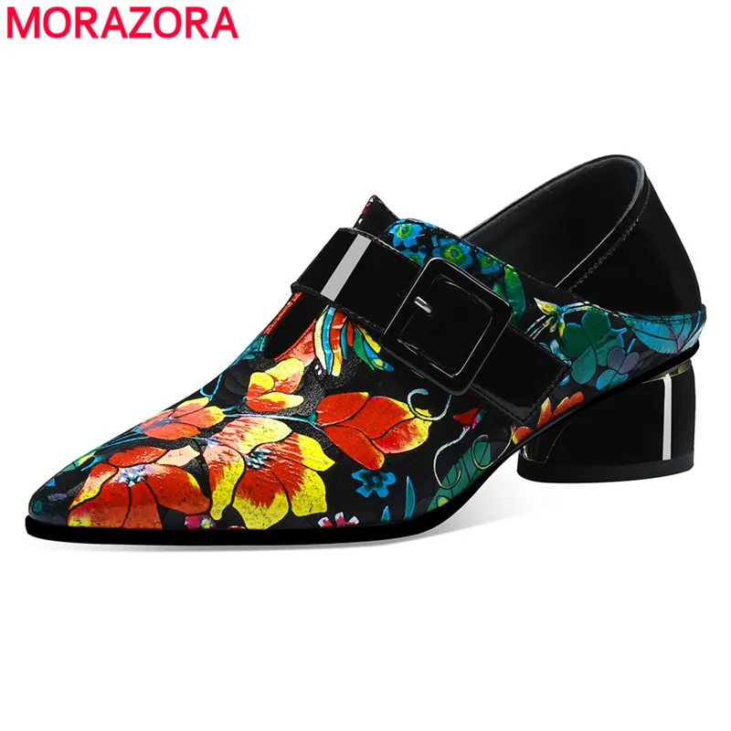 MORAZORA New Brand 2020 Genuine leather shoes woman colors printed square heels women pumps party wedding shoes woman size 34-42
MORAZORA New Brand 2020 Genuine leather shoes woman colors printed square heels women pumps party wedding shoes woman size 34-42