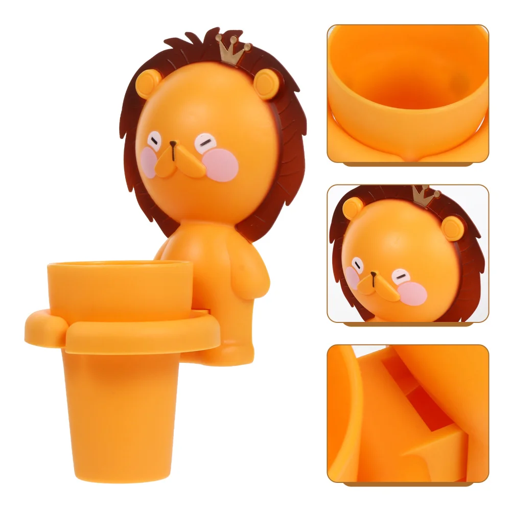 1Pc Children Toothbrush Cup with Rack Lovely Wall-mounted Mouthwash Cup Holder
1Pc Children Toothbrush Cup with Rack Lovely Wall-mounted Mouthwash Cup Holder