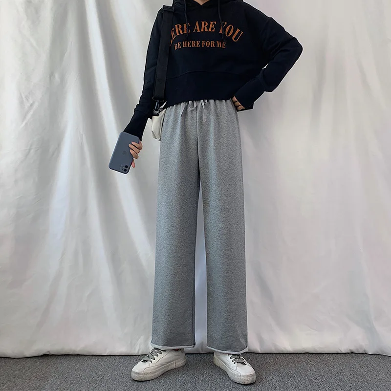 Lady Ankle Length Pants Sweatpants Women Baggy 90s Clothes Vintage Bottoms Korean Harajuku Elastic Waist Trousers Women Pants
Lady Ankle Length Pants Sweatpants Women Baggy 90s Clothes Vintage Bottoms Korean Harajuku Elastic Waist Trousers Women Pants
