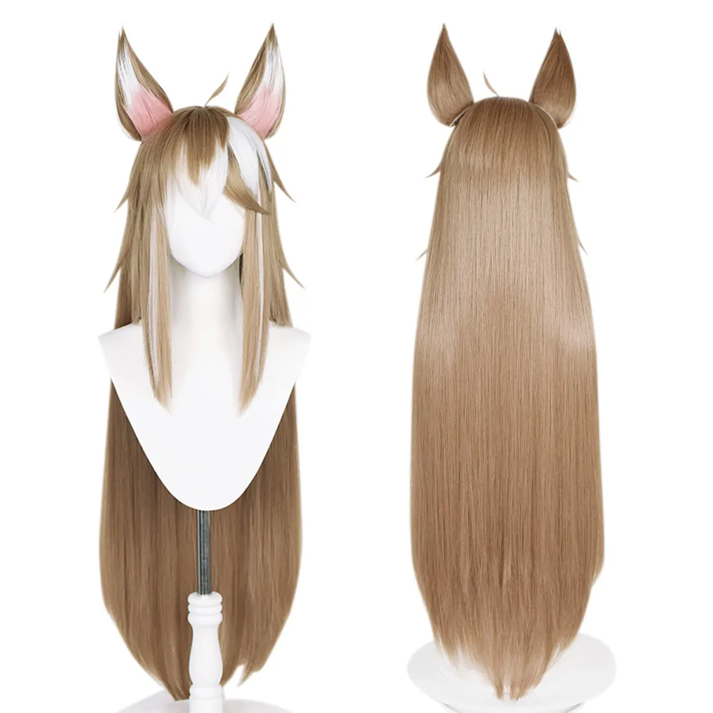 Genshin Impact Ms Hina/Gorou Cosplay Wig Heat Resistant Synthetic Hair Carnival Halloween Party Props with Ear
Genshin Impact Ms Hina/Gorou Cosplay Wig Heat Resistant Synthetic Hair Carnival Halloween Party Props with Ear
