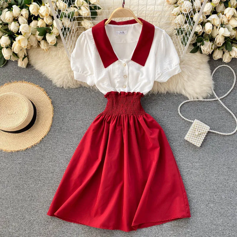 Female 2021 New Spring Summer Fashion Dress Elasticity Turn Down Collar Solid High Waist Draw Back Sexy Mini Dress 
Female 2021 New Spring Summer Fashion Dress Elasticity Turn Down Collar Solid High Waist Draw Back Sexy Mini Dress