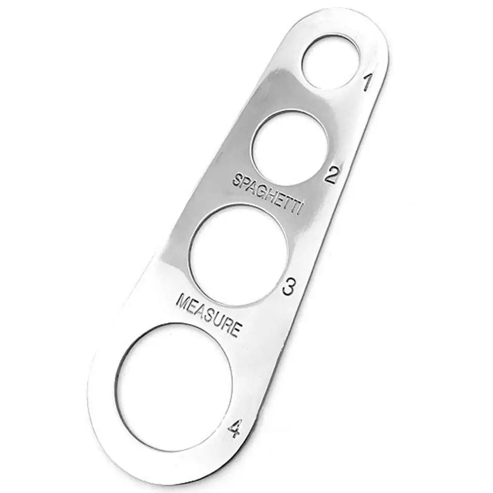 Steel Pasta Spaghetti Measurer Measure Tool Easy Clearing Portion Ruler Tools 4 Pasta Serving Measuring Kitchen Gadget G2A2 
Steel Pasta Spaghetti Measurer Measure Tool Easy Clearing Portion Ruler Tools 4 Pasta Serving Measuring Kitchen Gadget G2A2