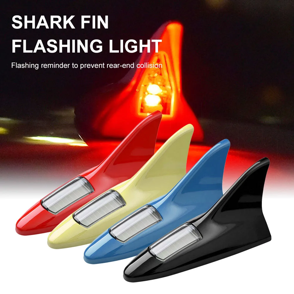 solar Car warning light Shark Fin Car Antenna LED Strobe Light Auto ON/OFF Anti Collision Cars Aerials Antenna Car Styling
solar Car warning light Shark Fin Car Antenna LED Strobe Light Auto ON/OFF Anti Collision Cars Aerials Antenna Car Styling