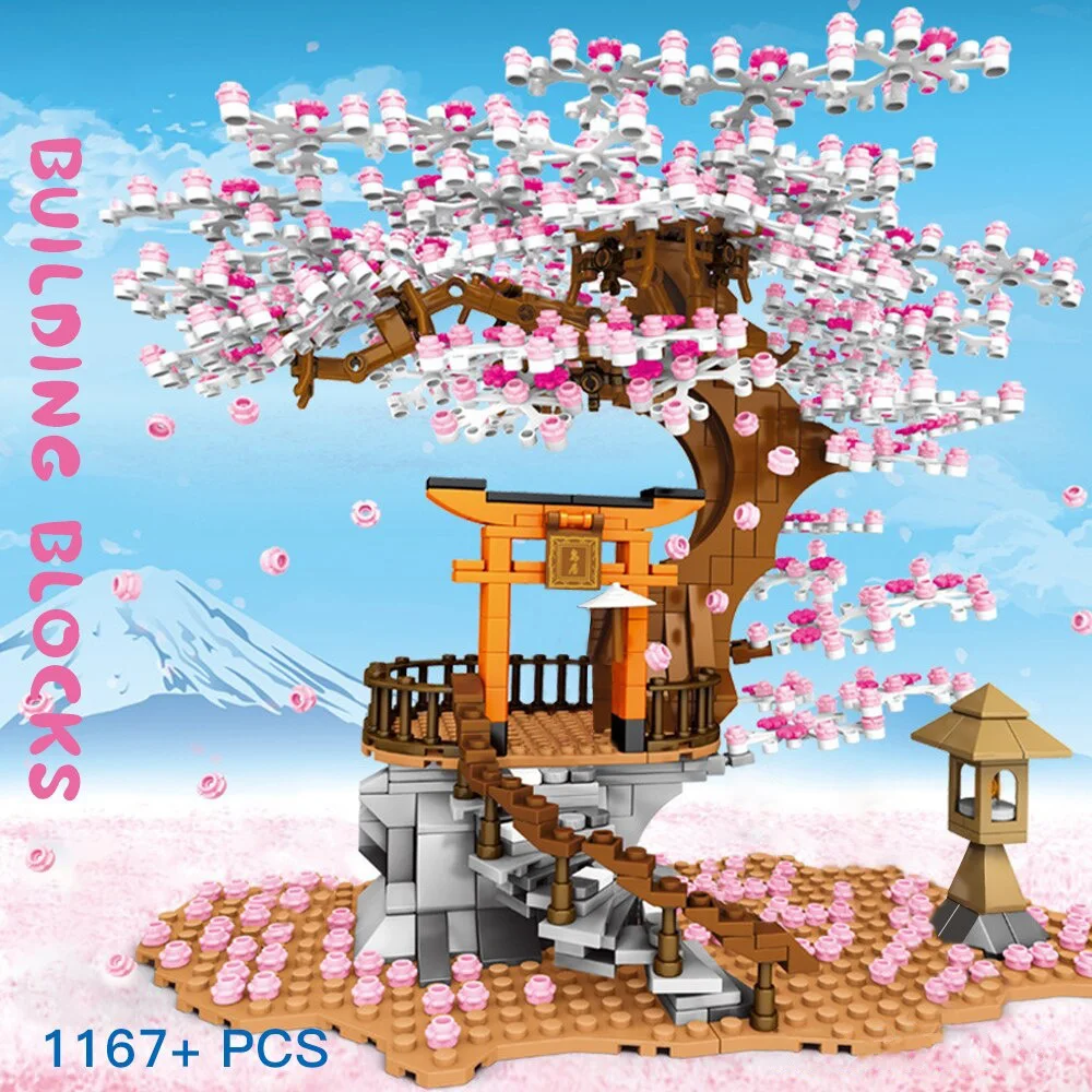 City Street View Idea Sakura Tree Inari Shrine Bricks Friends Cherry Blossom Diy Creator House Tree Building Blocks Toys
City Street View Idea Sakura Tree Inari Shrine Bricks Friends Cherry Blossom Diy Creator House Tree Building Blocks Toys