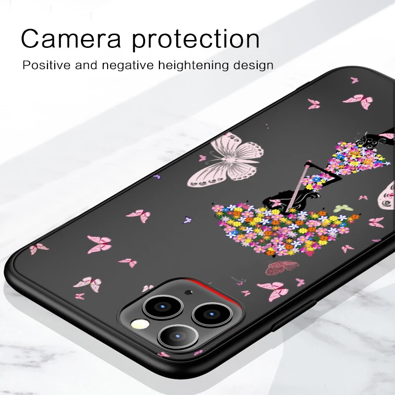 Girl Cute Fashion Case for IPhone 12 Pro Max Case for IPhone 11 12 Pro XR XS Max Mini 7 X 8 6 6S Plus 5 SE 2020 Black Silicone
Girl Cute Fashion Case for IPhone 12 Pro Max Case for IPhone 11 12 Pro XR XS Max Mini 7 X 8 6 6S Plus 5 SE 2020 Black Silicone